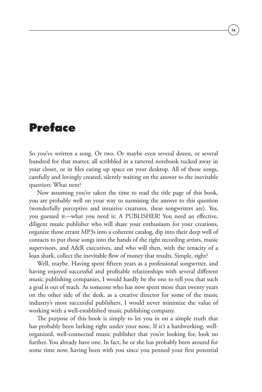 Making Music Make Money – 2nd Edition - sample page 6