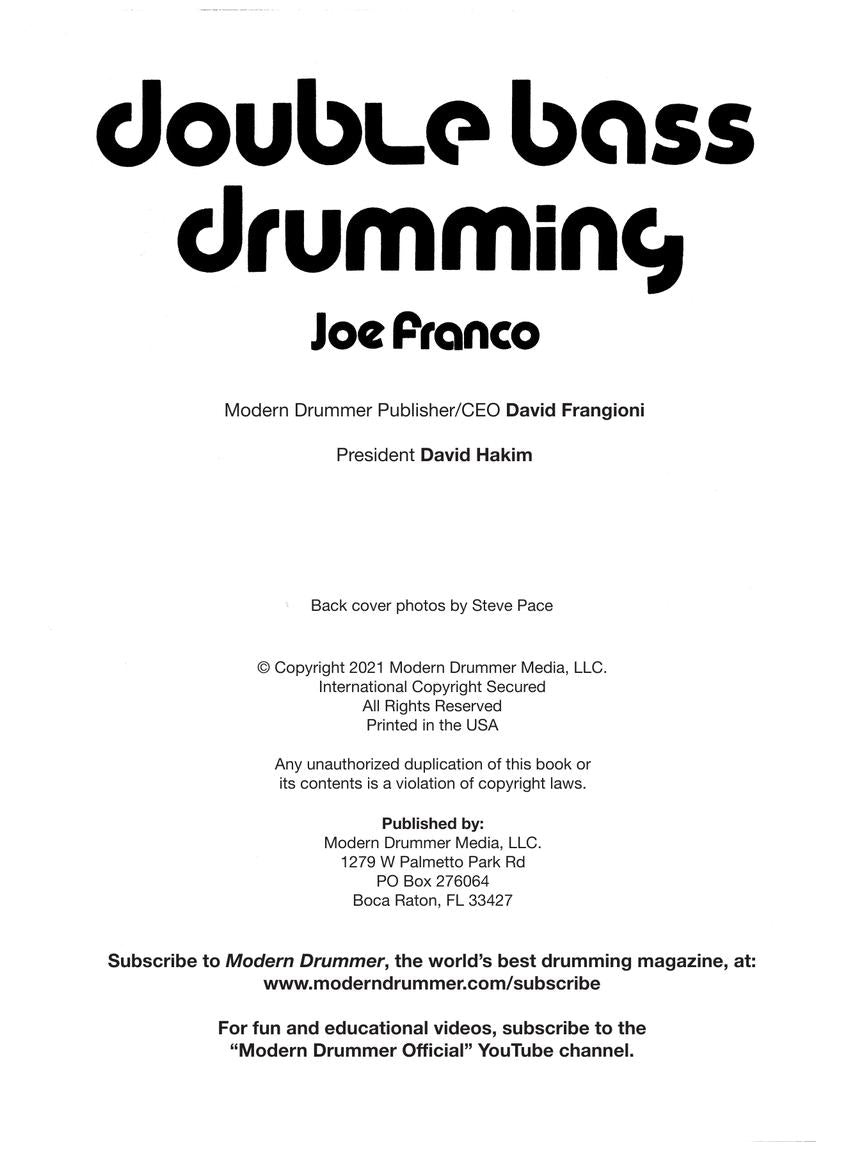 Double Bass Drumming - sample page 2
