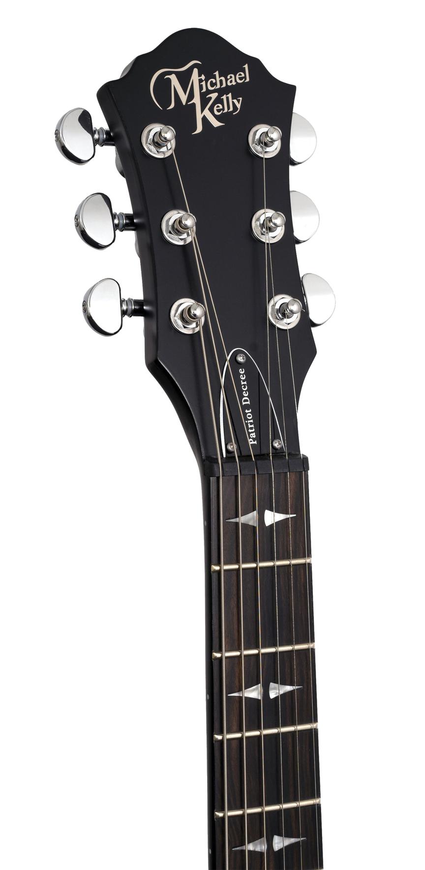 Patriot Decree Open Pore Faded Black Electric Guitar - sample page 5