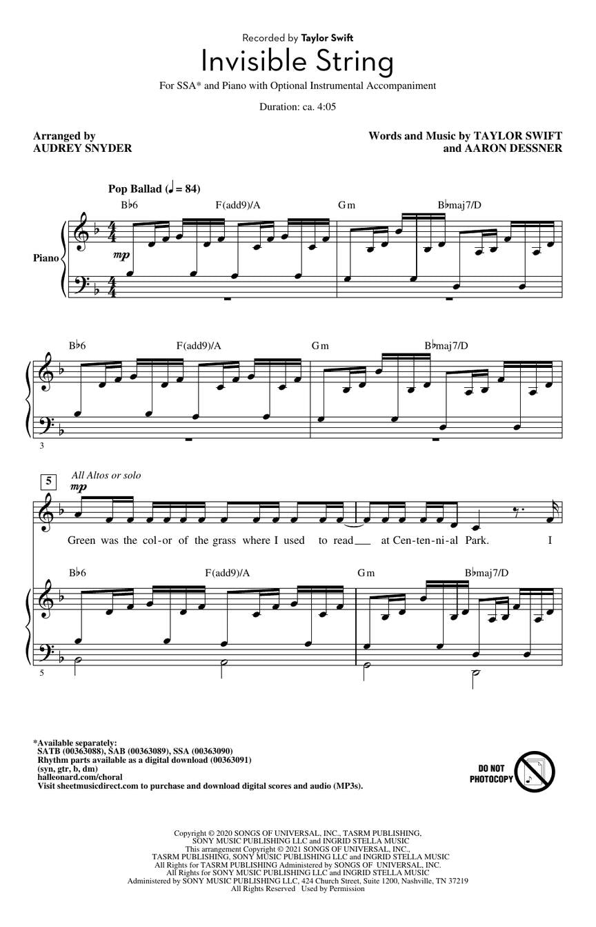 Invisible String - sample page 2