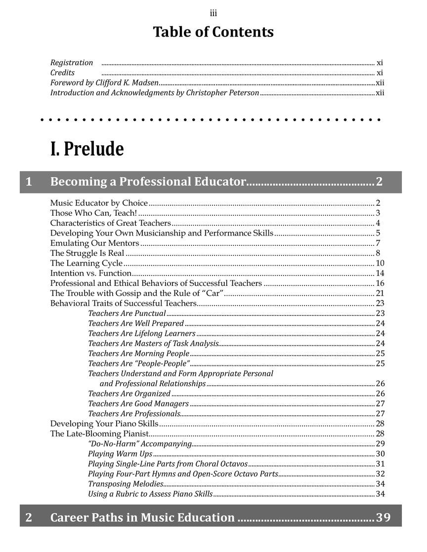 Resonance: The Art of the Choral Music Educator - sample page 2