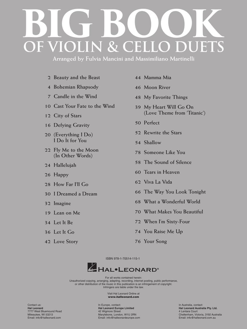 Big Book of Violin & Cello Duets - sample page 2