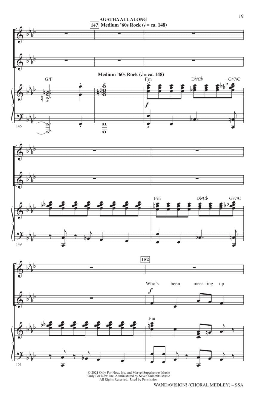 WandaVision! (Choral Medley) - sample page 7