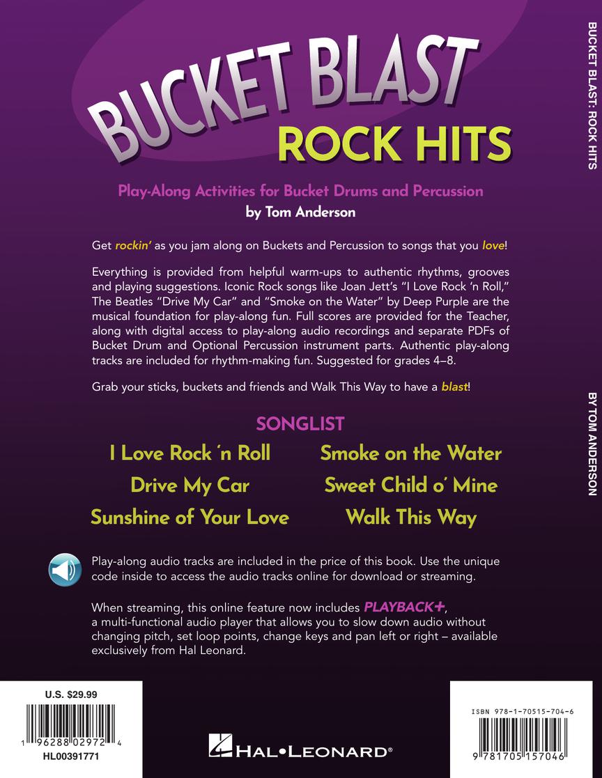 Bucket Blast: Rock Hits - sample page 8