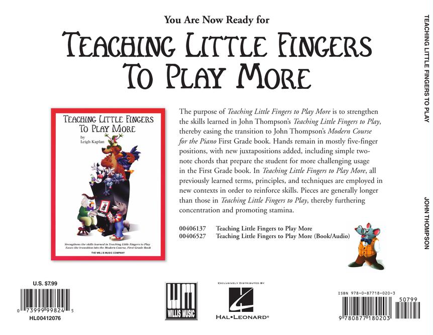 Teaching Little Fingers to Play - sample page 7
