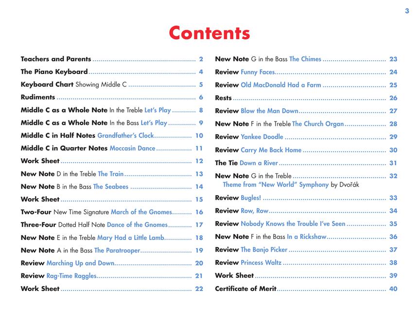 John Thompson's Easiest Piano Course – Part 1 – Book Only - sample page 2