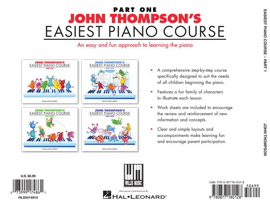 John Thompson's Easiest Piano Course – Part 1 – Book Only - sample page 6
