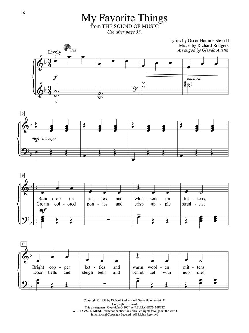 Christmas Piano Solos – Second Grade (Book/CD Pack) - sample page 6