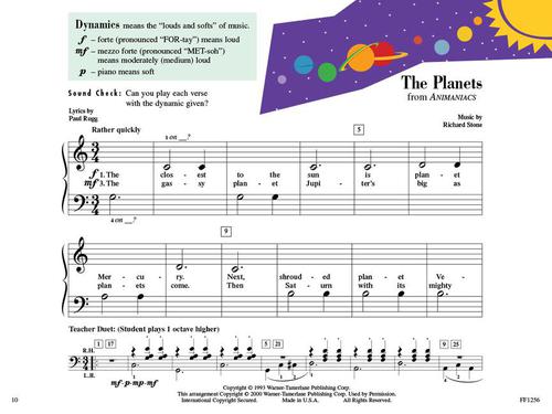 Primer Level – Popular Repertoire Book - sample page 2