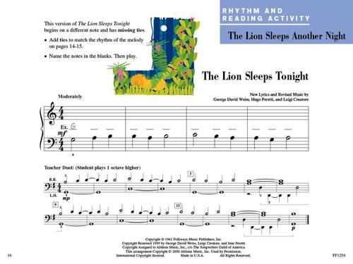 Primer Level – Popular Repertoire Book - sample page 4