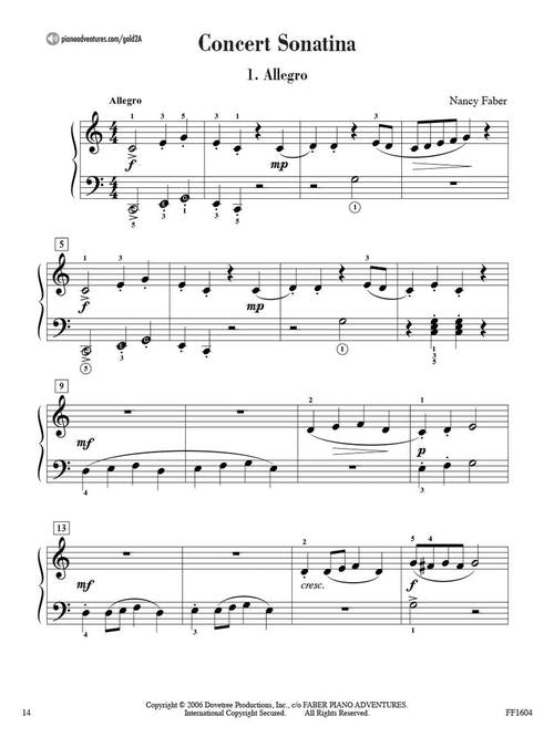 Level 2A – Gold Star Performance with Online Audio - sample page 4