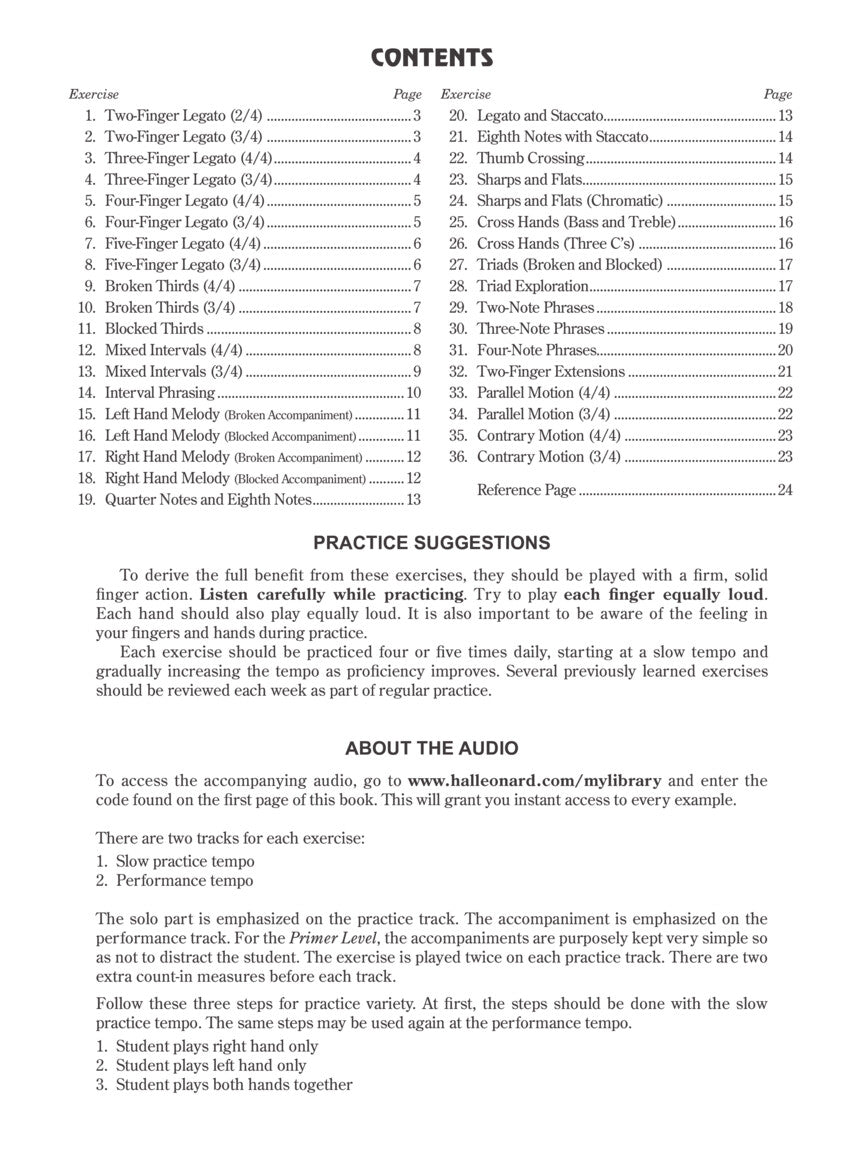 Fingerpower® – Primer Level - sample page 2