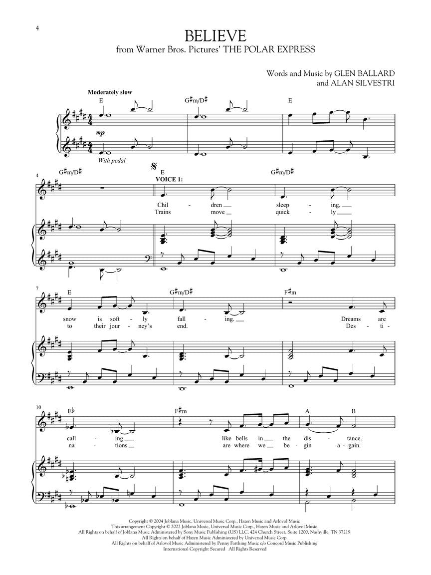 Christmas Vocal Duets - sample page 3