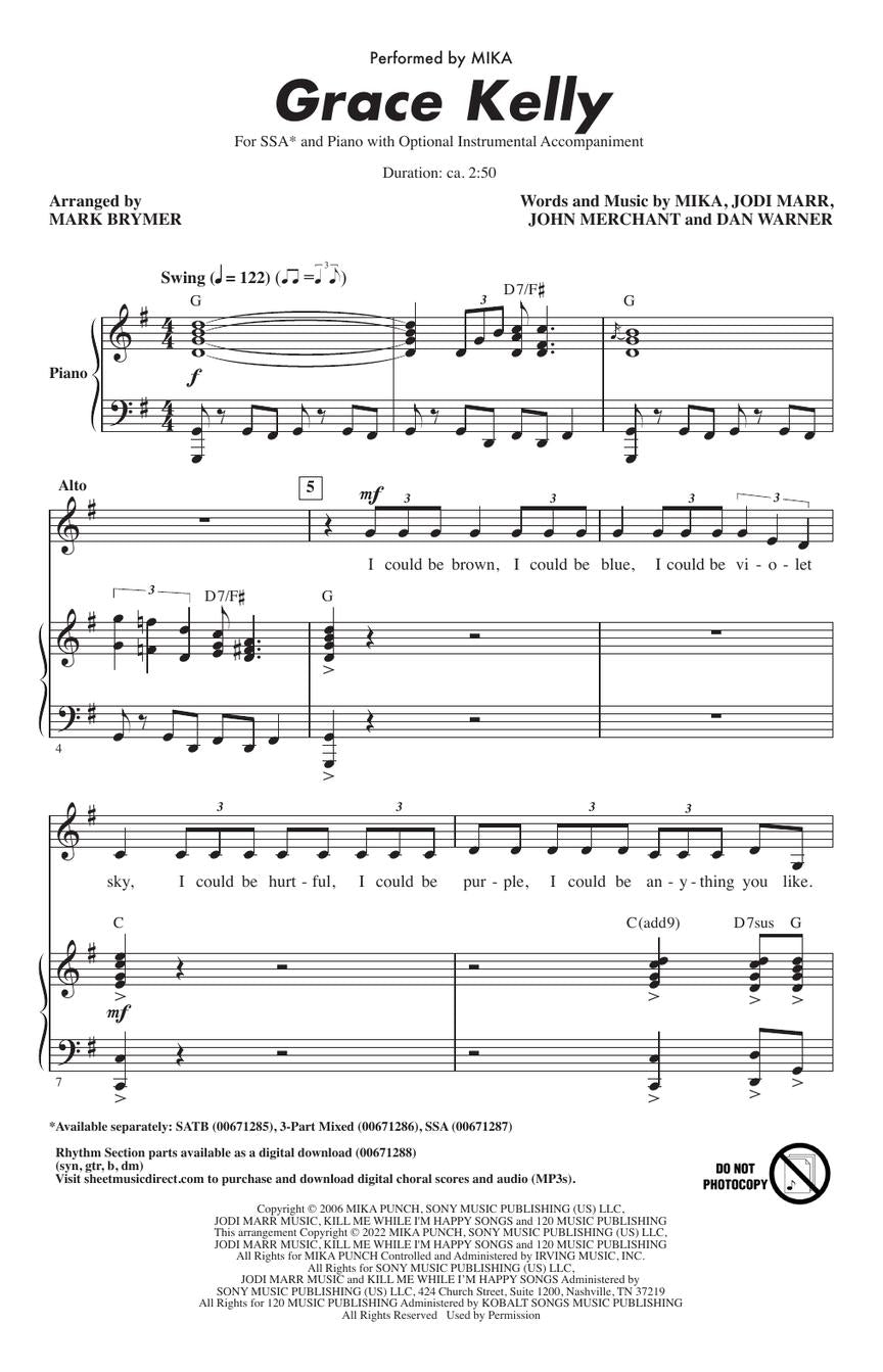 Grace Kelly - sample page 2