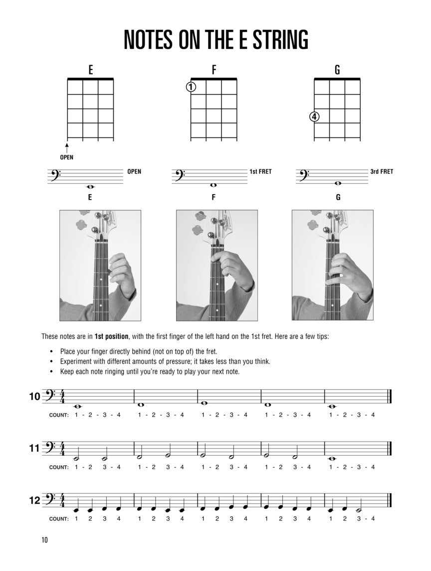 Hal Leonard Bass Method Book 1 – 2nd Edition - sample page 4