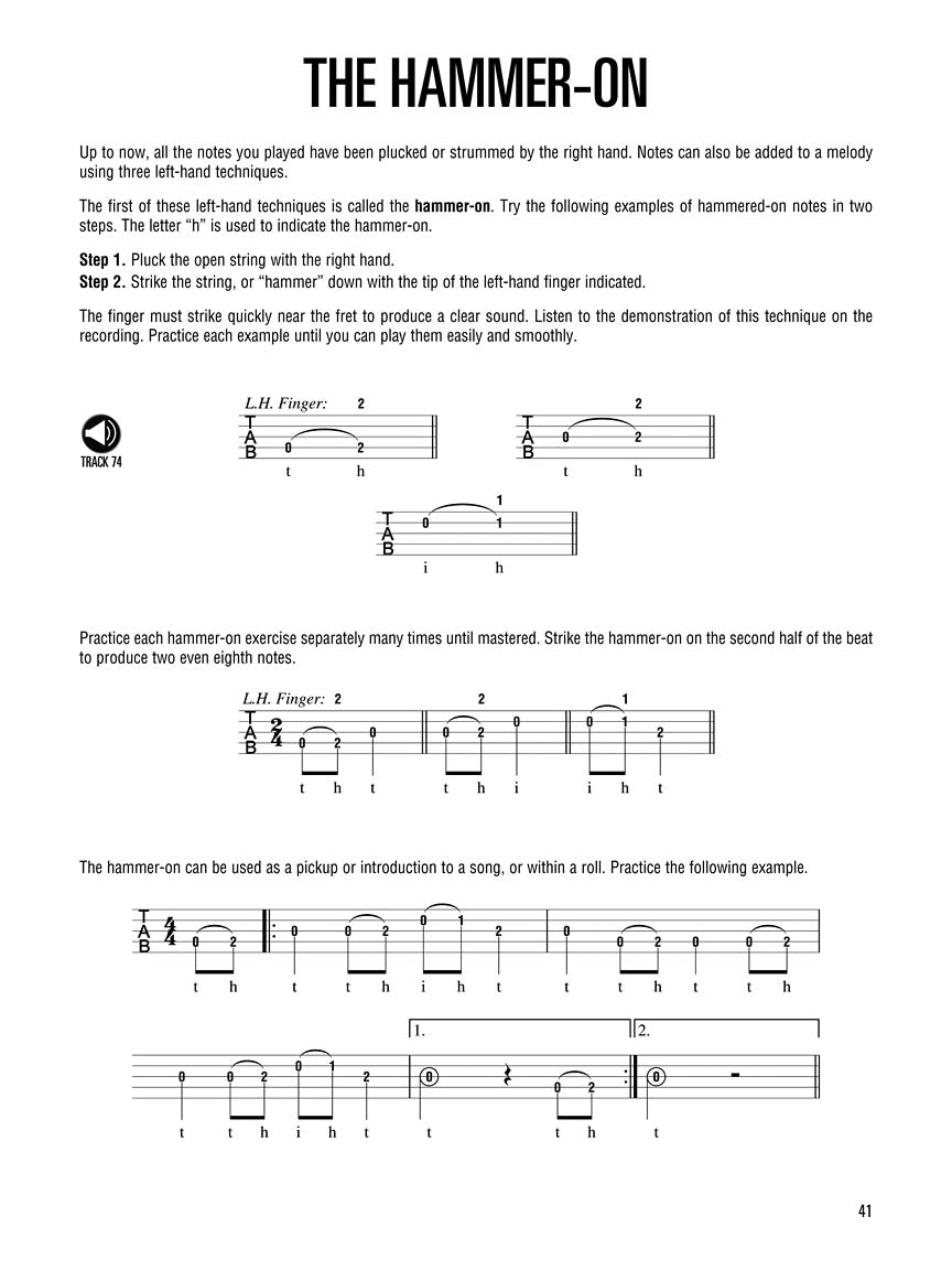 Hal Leonard Banjo Method – Book 1 – 2nd Edition - sample page 5