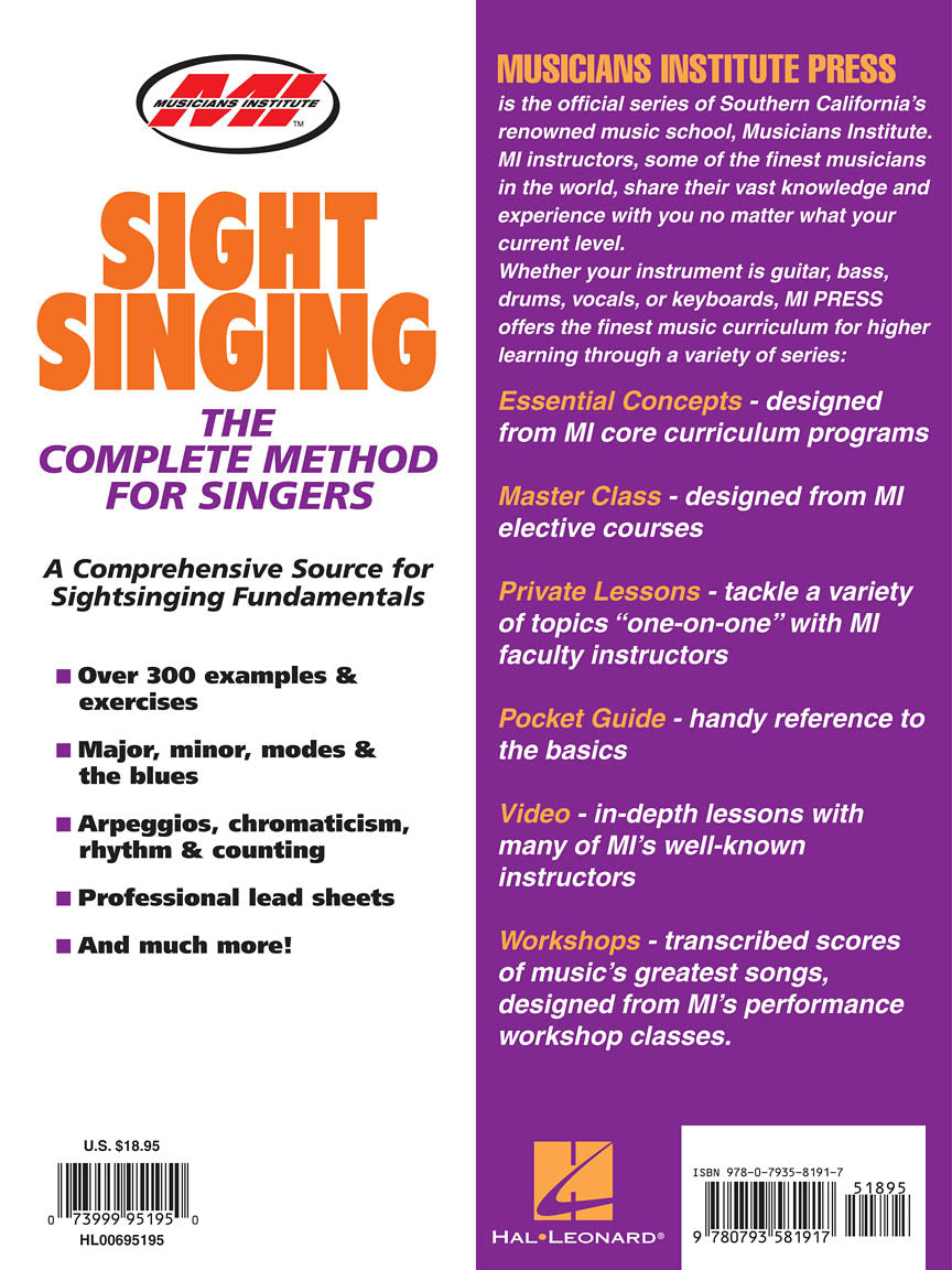 Sightsinging - sample page 2