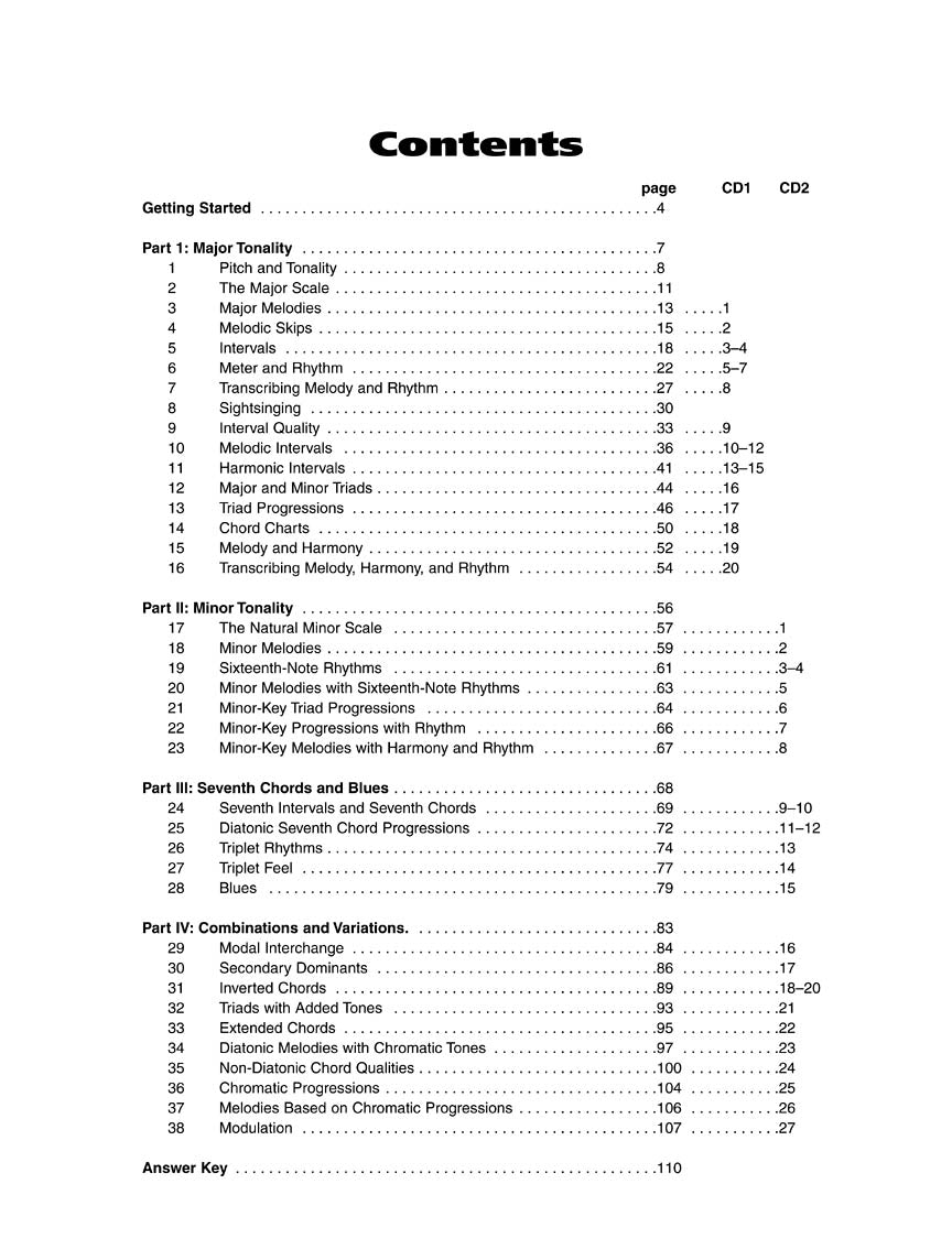 Ear Training - sample page 2