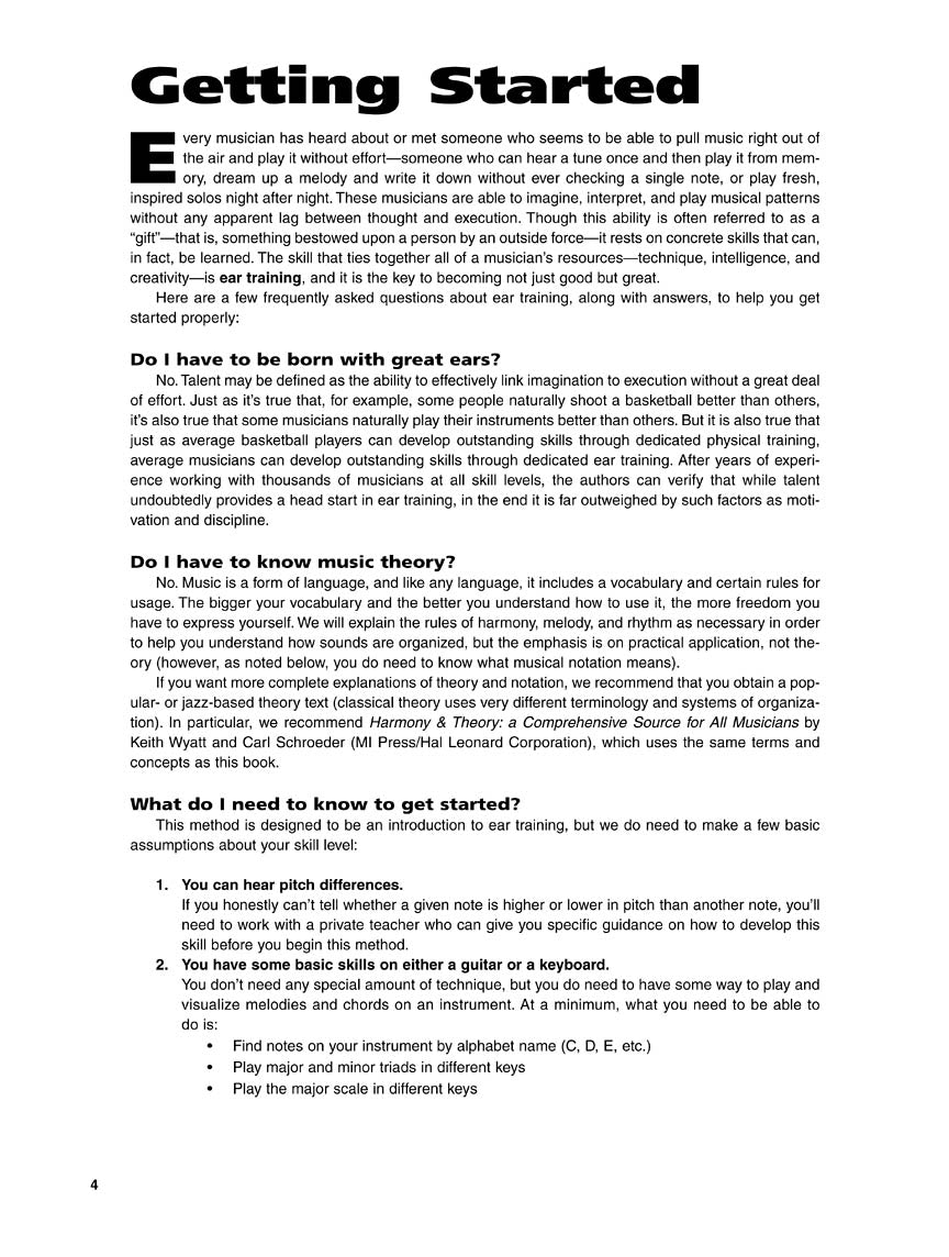 Ear Training - sample page 3