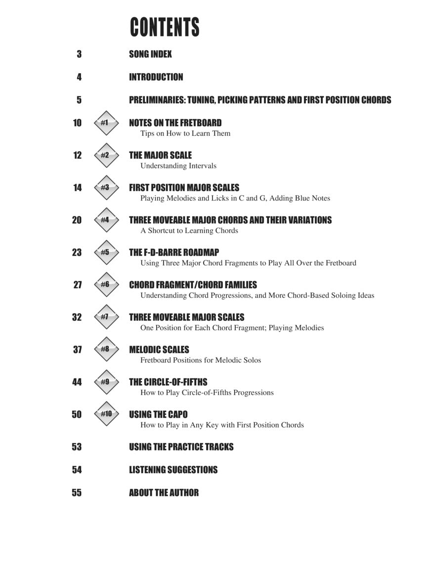 Fretboard Roadmaps – 5-String Banjo - sample page 2