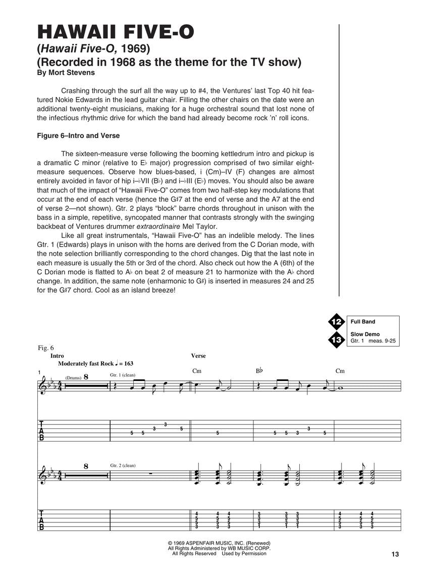 The Best of The Ventures - Guitar Signature Licks - sample page 8