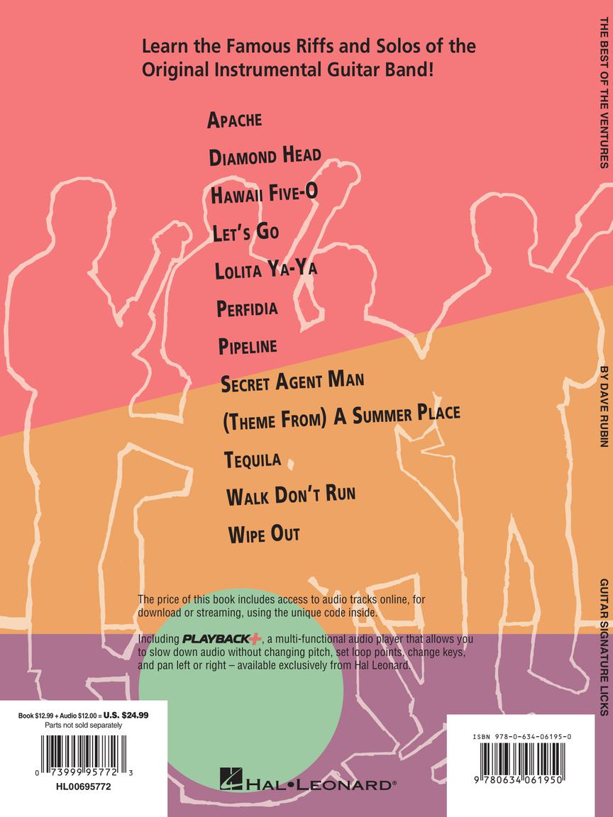 The Best of The Ventures - Guitar Signature Licks - sample page 9