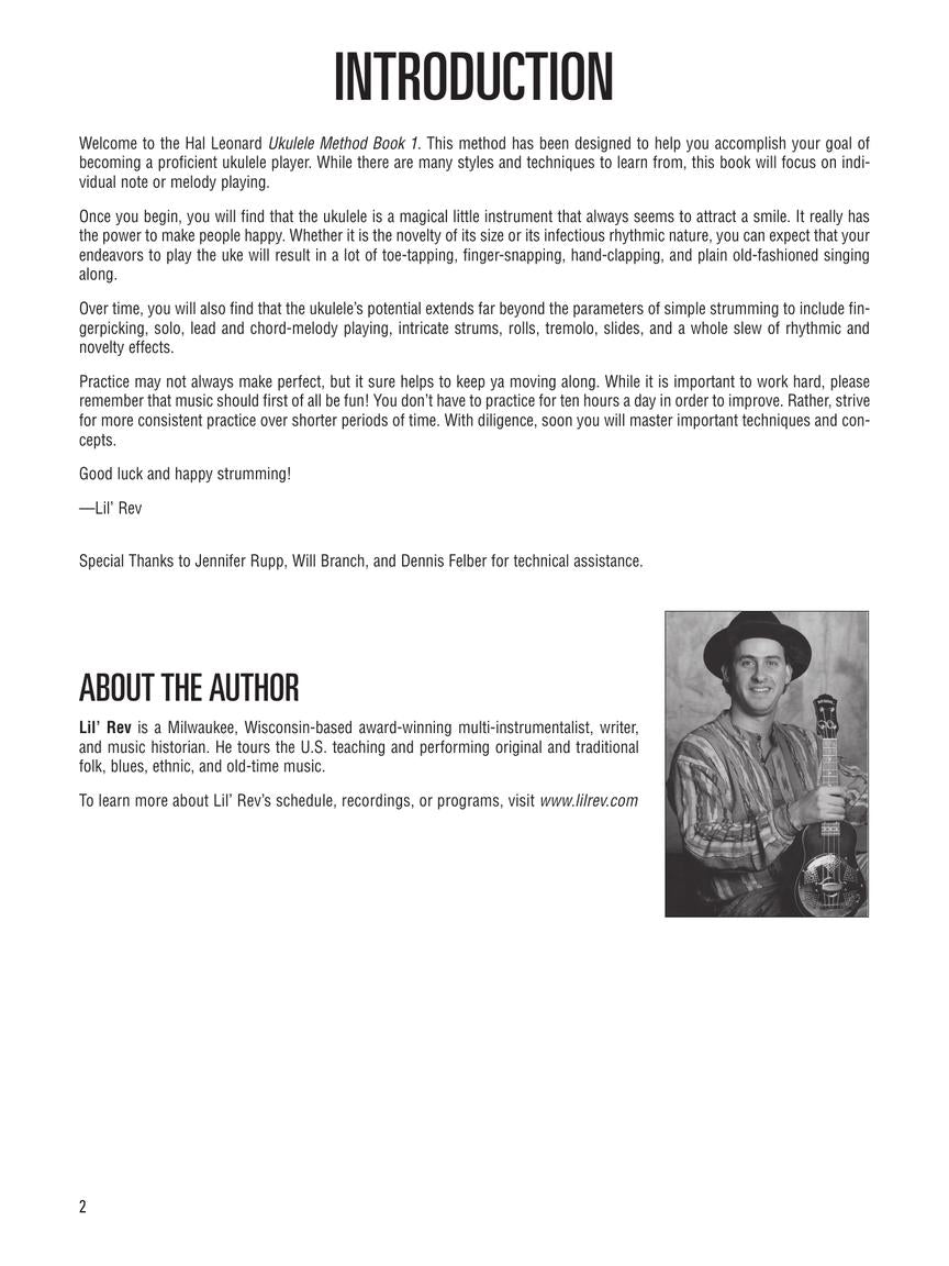 Hal Leonard Ukulele Method Book 1 - sample page 3