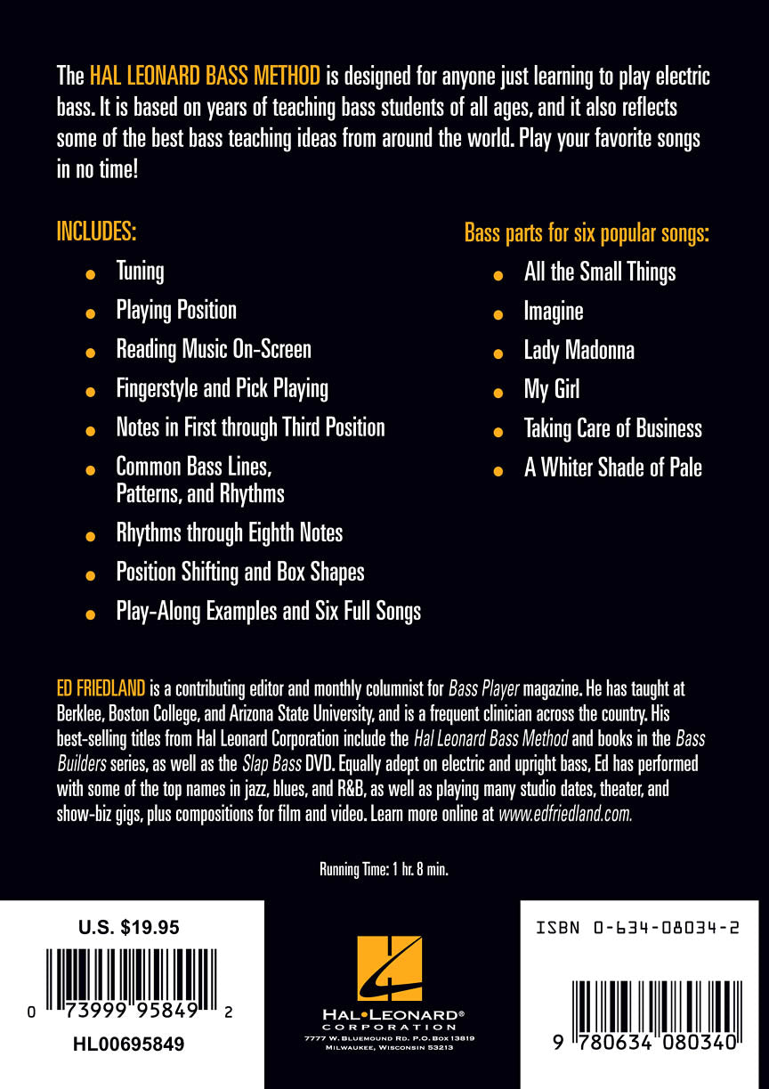 Hal Leonard Bass Method DVD - sample page 2