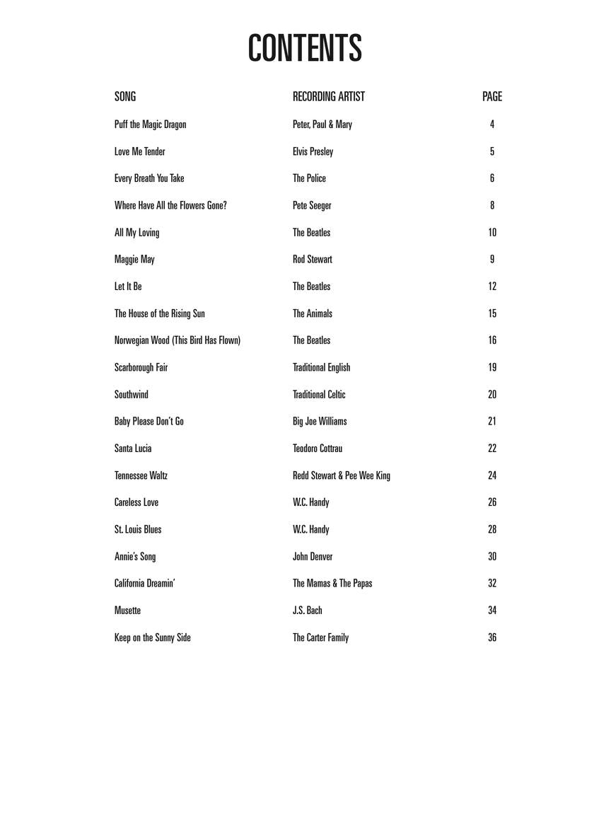 Easy Songs for Mandolin - sample page 4