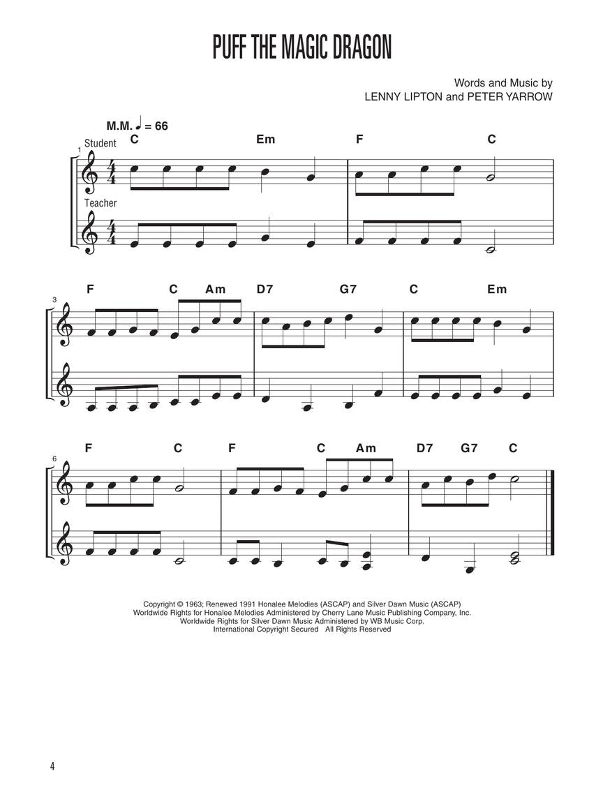 Easy Songs for Mandolin - sample page 5