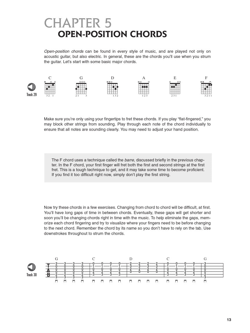 Rock Band Guitar Method - sample page 4