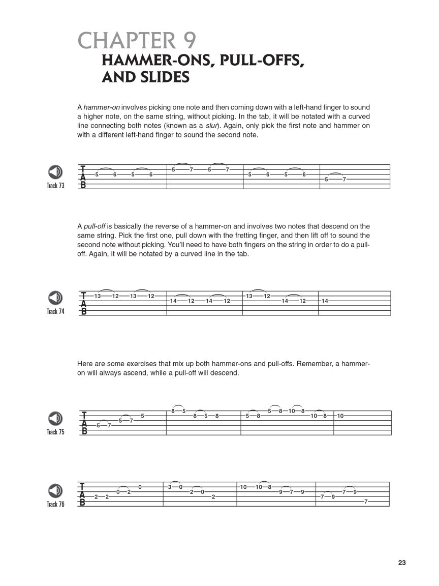 Rock Band Guitar Method - sample page 5