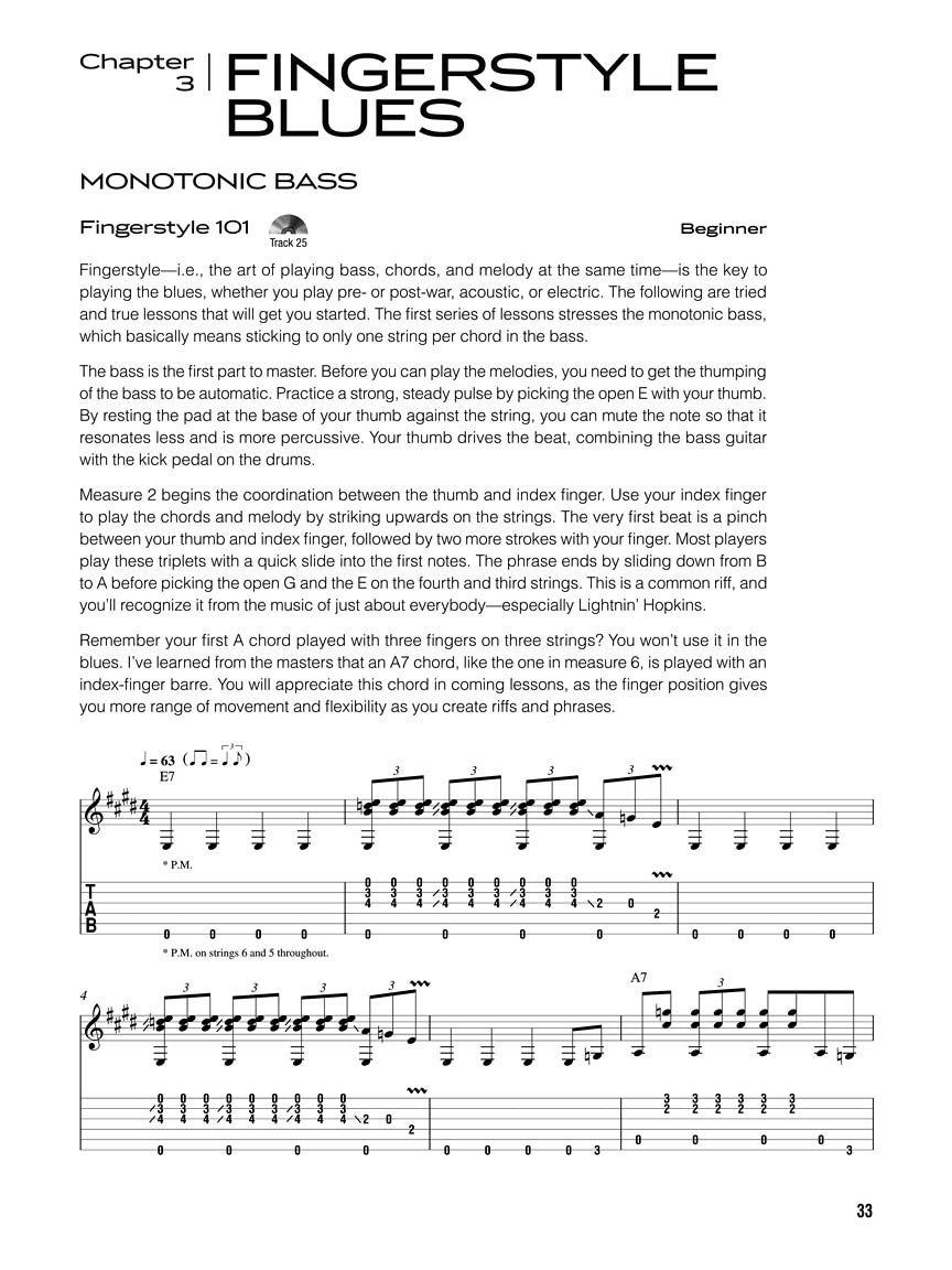 Blues Guitar Lesson Anthology - sample page 4