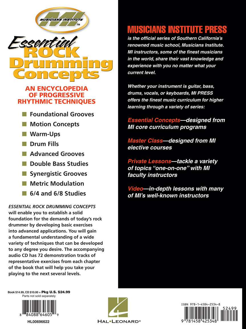Essential Rock Drumming Concepts – An Encyclopedia of Progressive Rhythmic Techniques - sample page 2