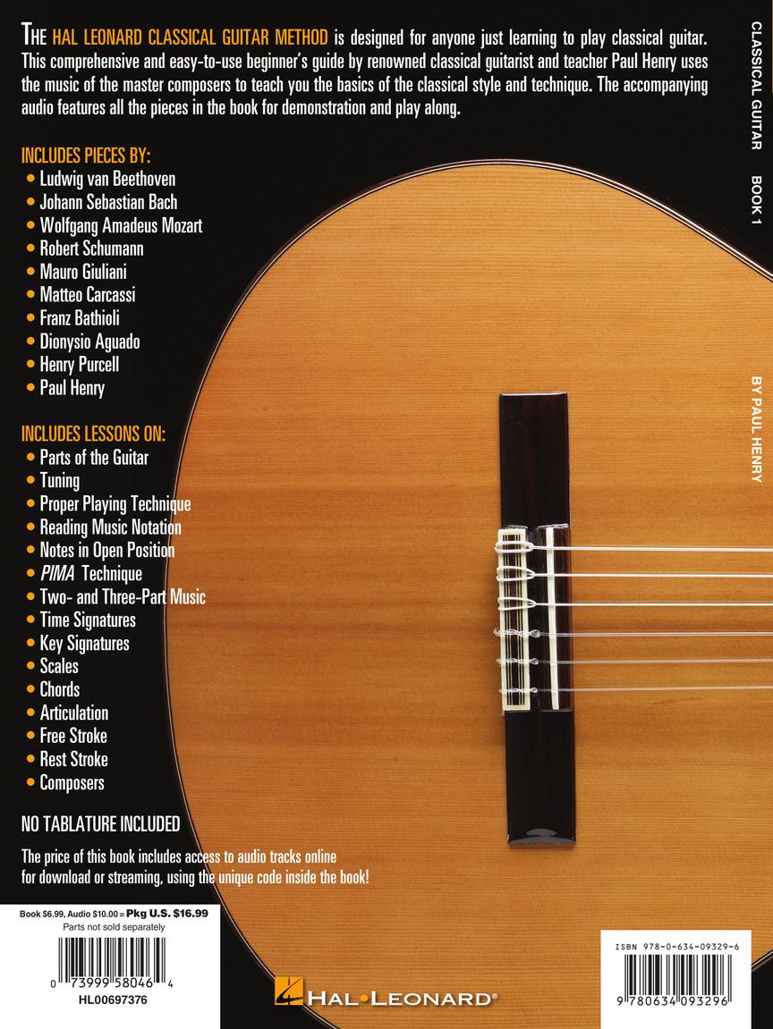 The Hal Leonard Classical Guitar Method - sample page 10