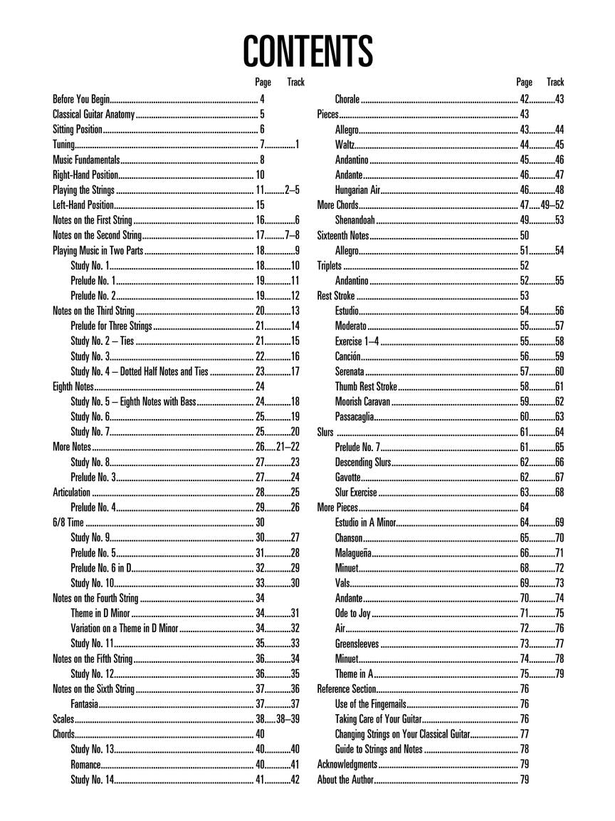 The Hal Leonard Classical Guitar Method - sample page 2