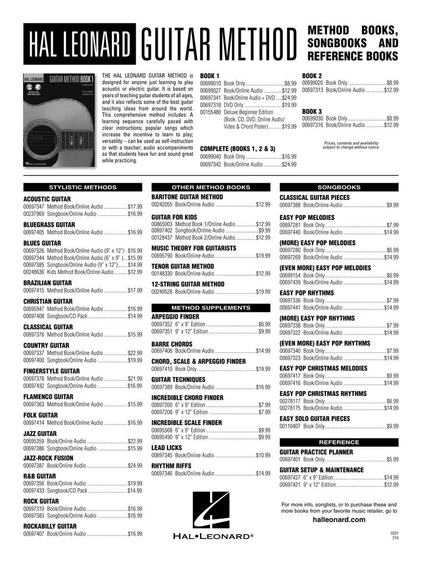 The Hal Leonard Classical Guitar Method - sample page 9
