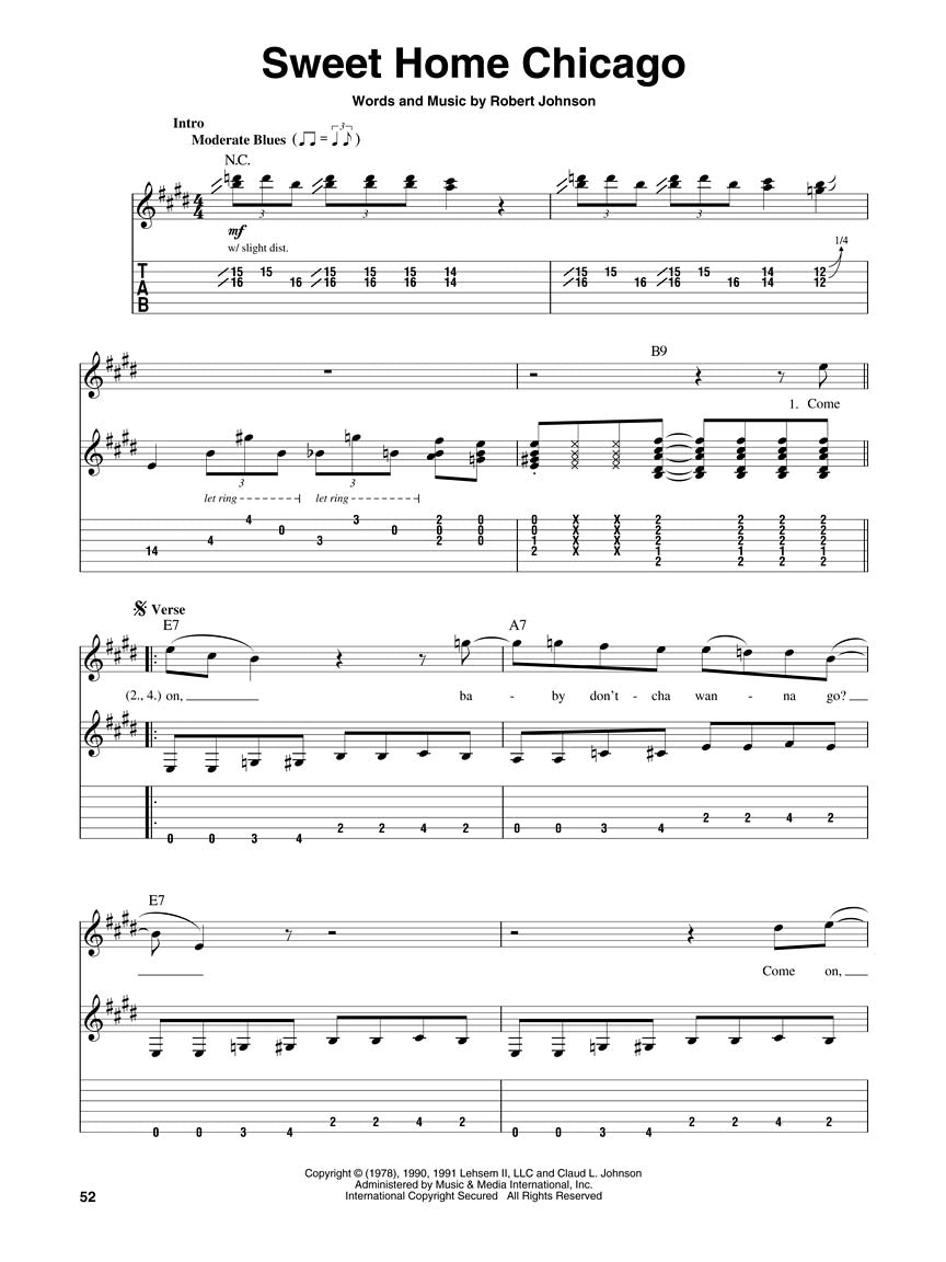 Blues Guitar Songs - sample page 5