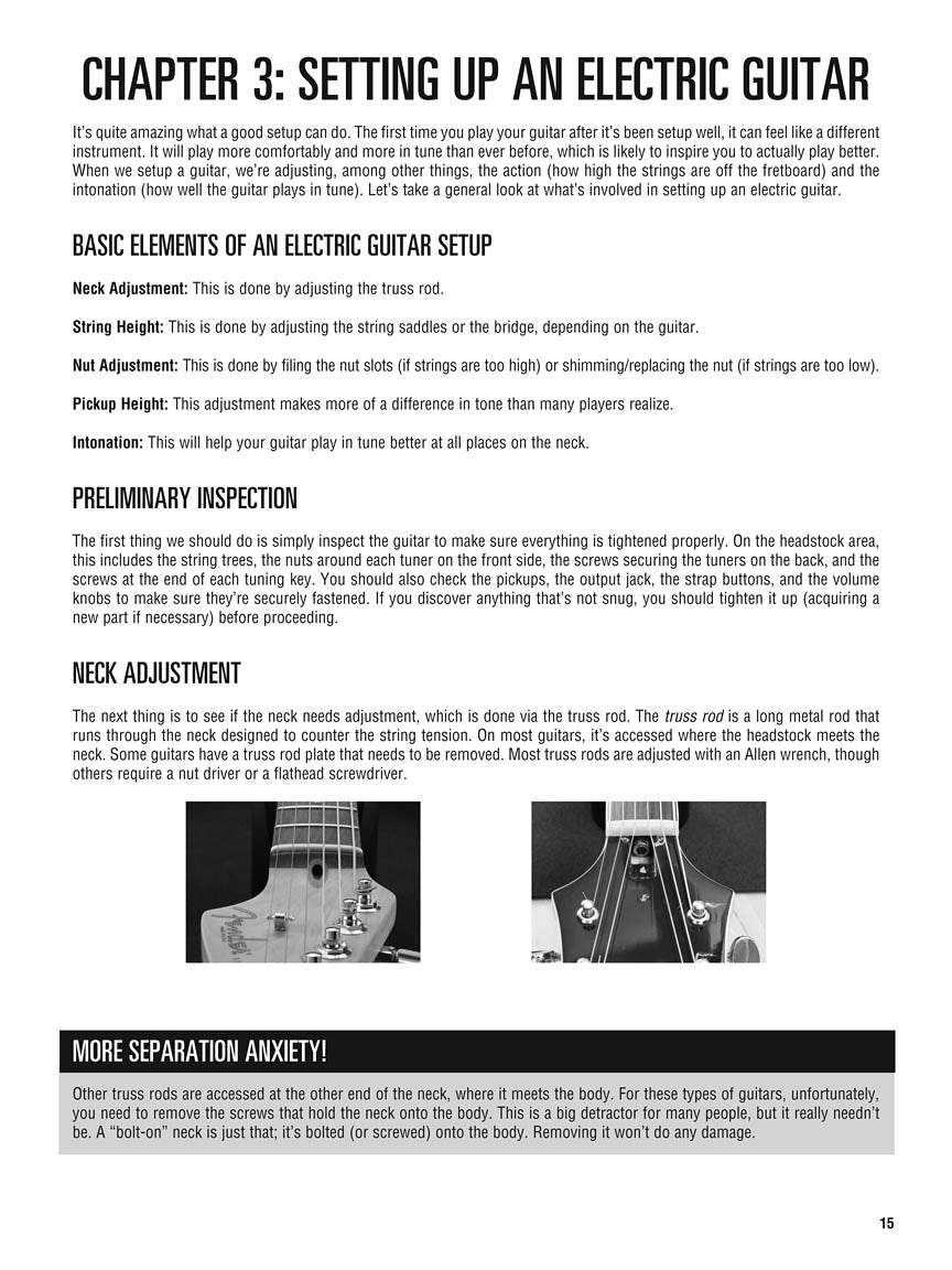 Hal Leonard Guitar Method – Setup & Maintenance - sample page 4