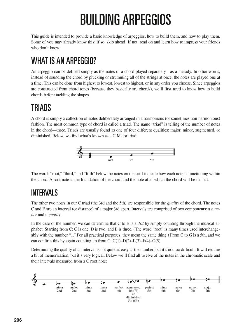 Guitar Chord, Scale & Arpeggio Finder - sample page 8
