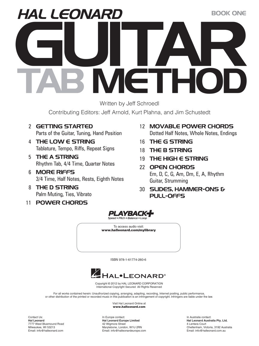 Hal Leonard Guitar Tab Method - sample page 2