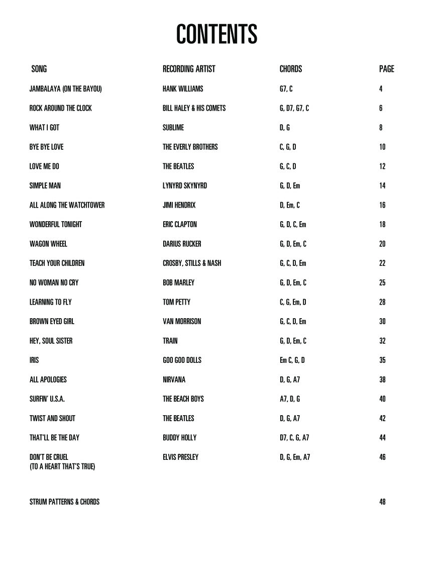 Easy Pop Rhythms – Third Edition - sample page 2