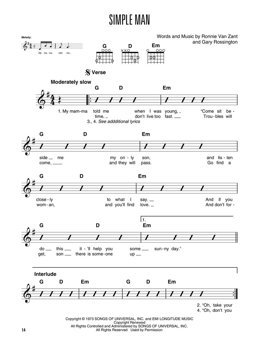 Easy Pop Rhythms – Third Edition - sample page 4