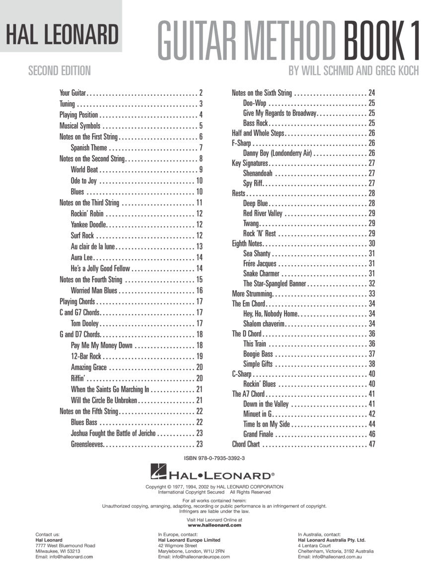 Hal Leonard Guitar Method Beginner's Pack - sample page 2