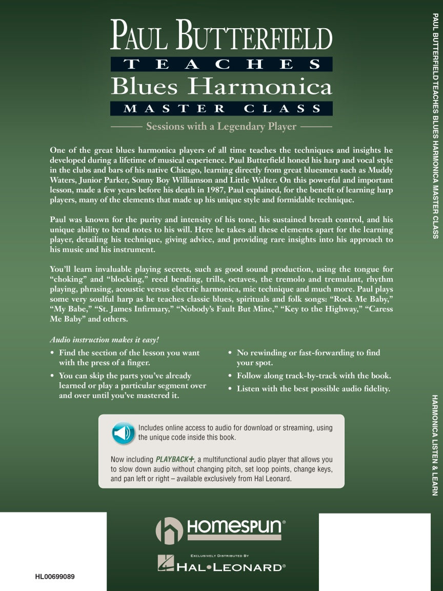 Paul Butterfield – Blues Harmonica Master Class - sample page 6