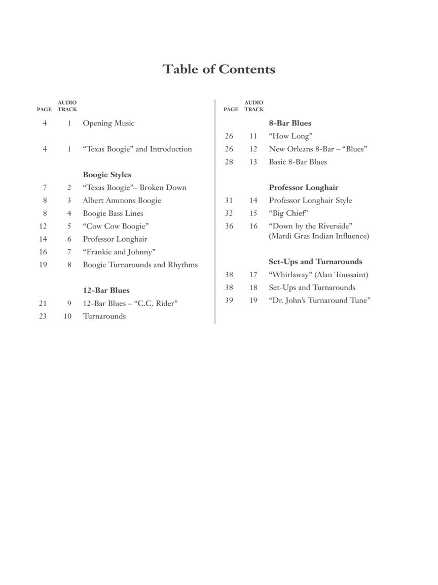 Dr. John Teaches New Orleans Piano – Volume 1 - sample page 2