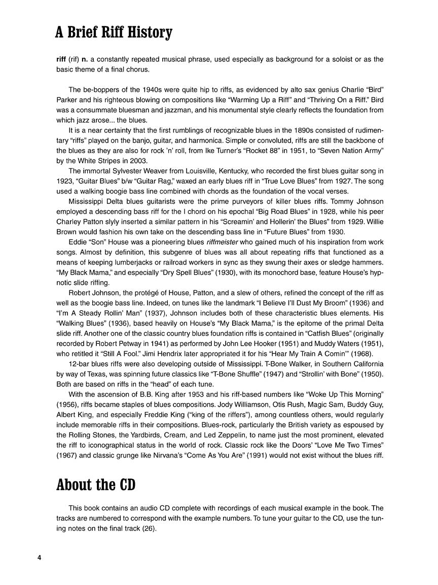12-Bar Blues Riffs - sample page 2
