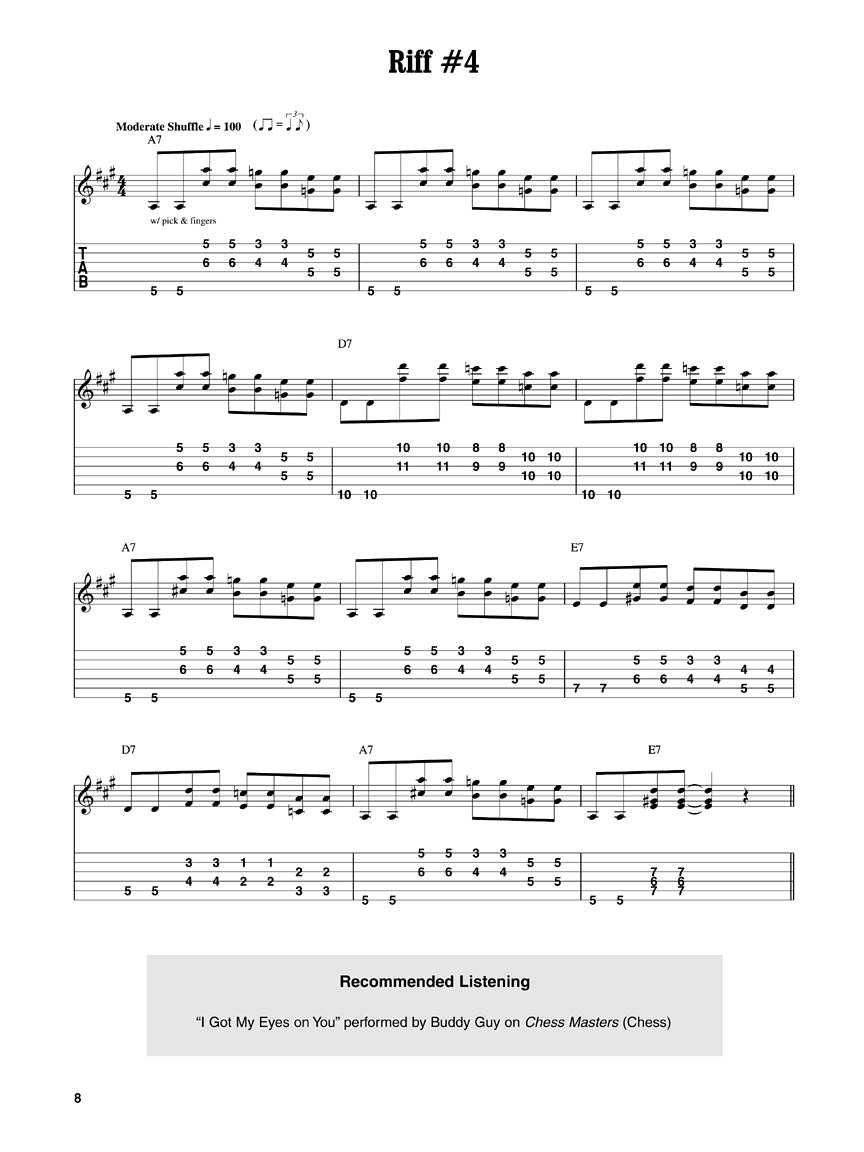 12-Bar Blues Riffs - sample page 4