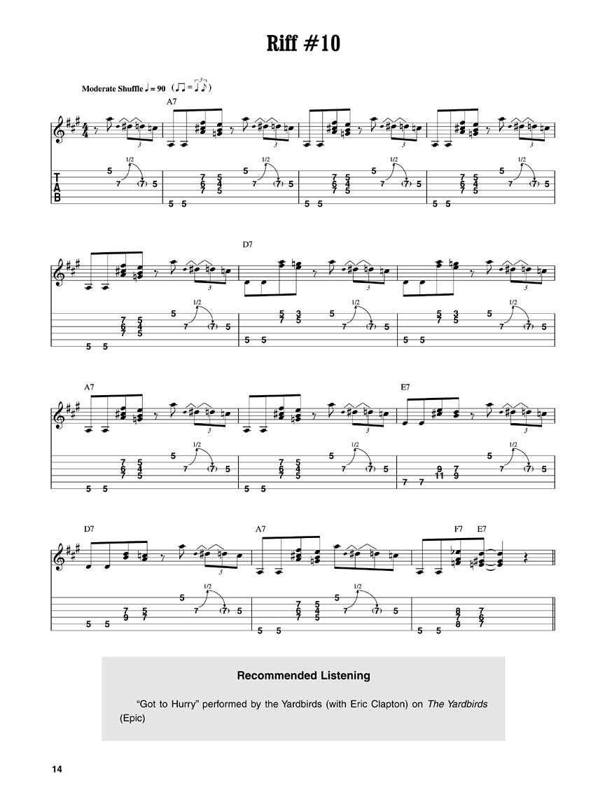 12-Bar Blues Riffs - sample page 6