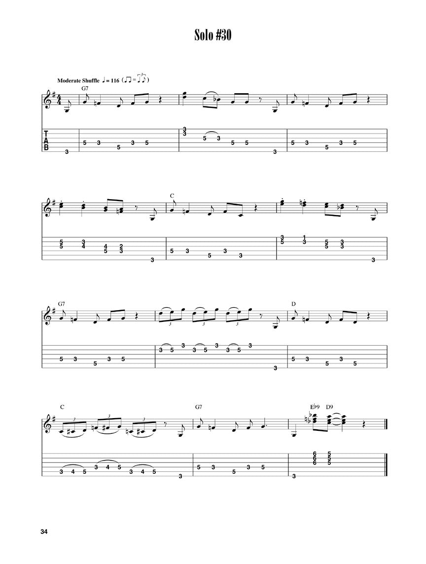 Solo Blues Guitar - sample page 5